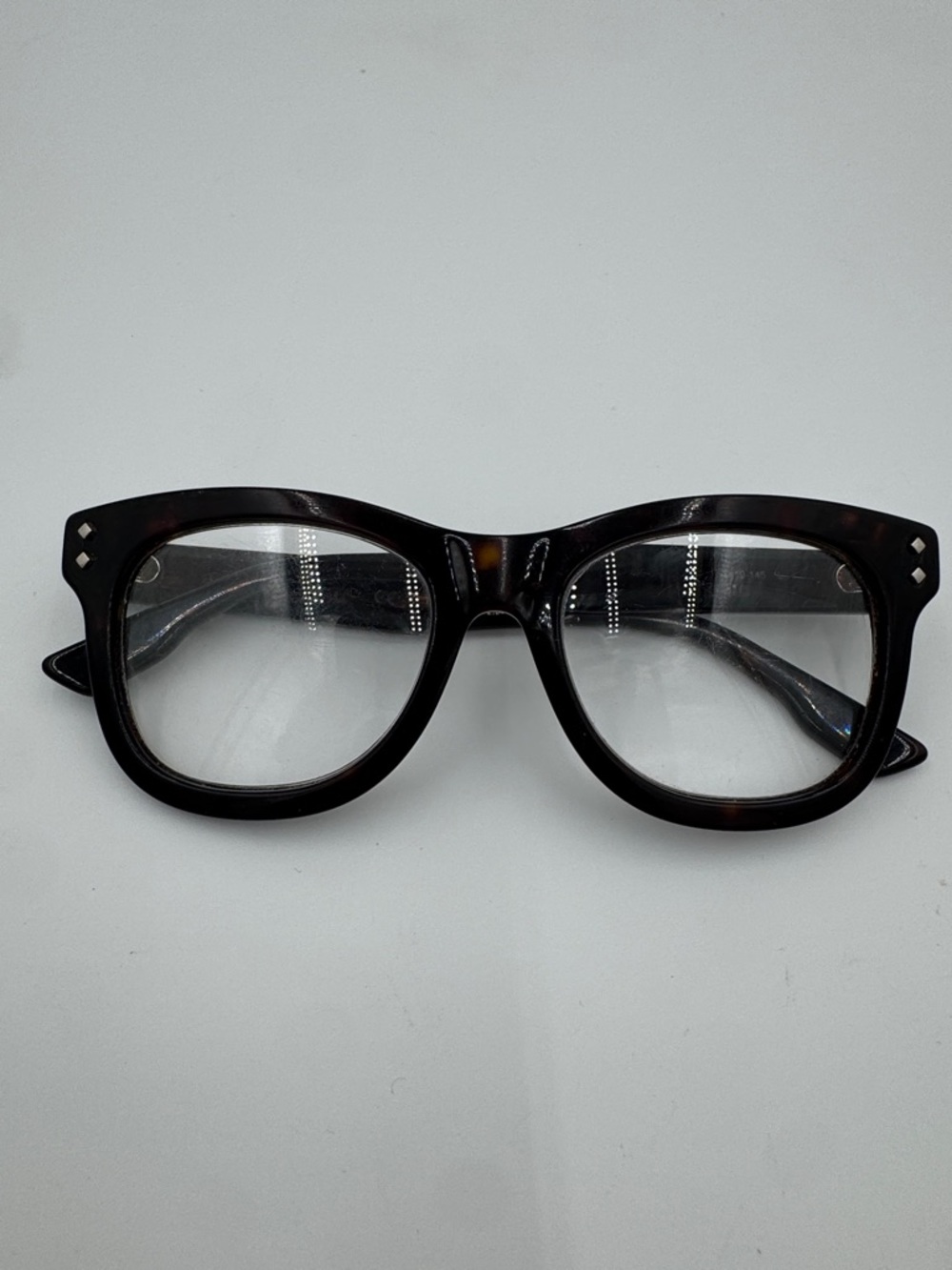 Gucci Black and brown Tortoiseshell Square Sunglasses